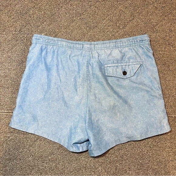 Quicksilver Volley Shorts Mens Size Medium Blue Lined Sport Drawstring Swim - Picture 10 of 10